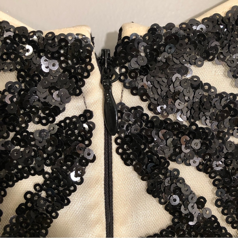 BEBE Sequin Dress SZ Small - Picture 6 of 13